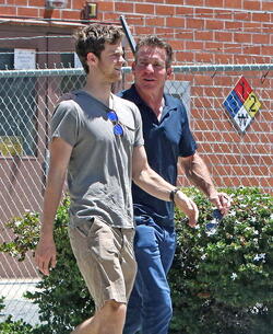 Dennis Quaid Spends Quality Time With Son Jack