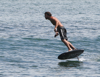 Brody Jenner has fun surfing in Malibu