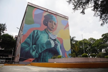 Murals In Mexico City Praise Medical Workers