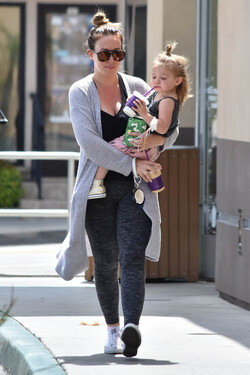 Haylie Duff out With son Ryan Rosenberg Haylie Duff out With son Ryan Rosenberg