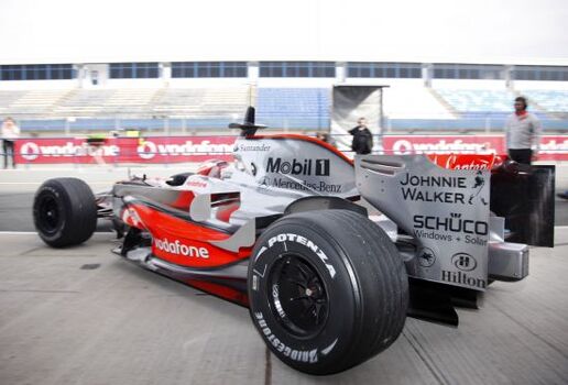 Test Mercedes McLaren MP4 23 Jerez Esp 09 10 01 2008 Test Mercedes McLaren MP4 23 Jerez Esp 09 10 01 2008