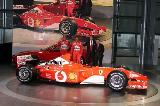 Presentazione Ferrari F2002 Presentazione Ferrari F2002