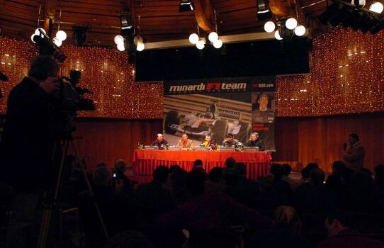 Casineum A Presentazione secondo Pilota minardi Casineum A Presentazione secondo Pilota minardi