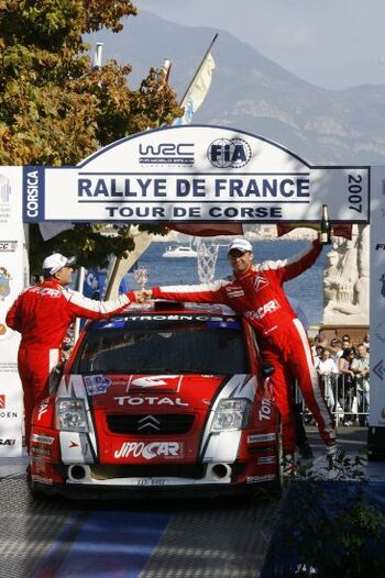Rally de France TOUR DE CORSE Ajaccio 12 14 10 2007