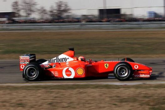 Test Ferrari F2002 Test Ferrari F2002