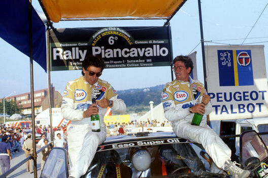 Rally Piancavallo ITA 30 31 08 1985
