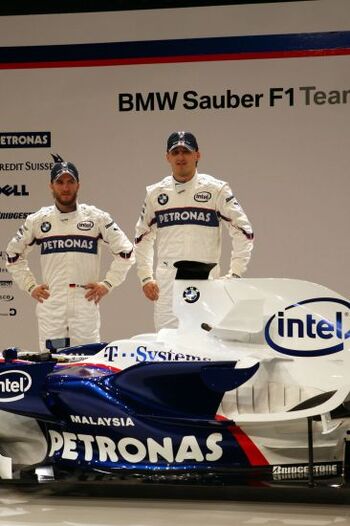Launch BMW Sauber F1.08 Munich Germany 14 01 2008 Launch BMW Sauber F1.08 Munich Germany 14 01 2008