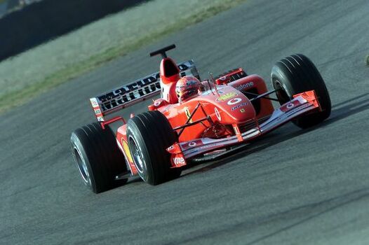 Test Ferrari F2002 Test Ferrari F2002