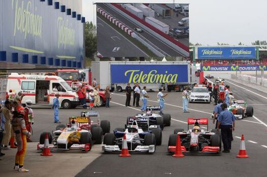 Spanish Grand Prix Montmelo 7 10 05 2009
