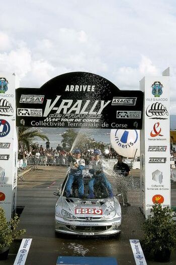 Rally Tour de Corse Ajaccio FRA 29 01 10 2000