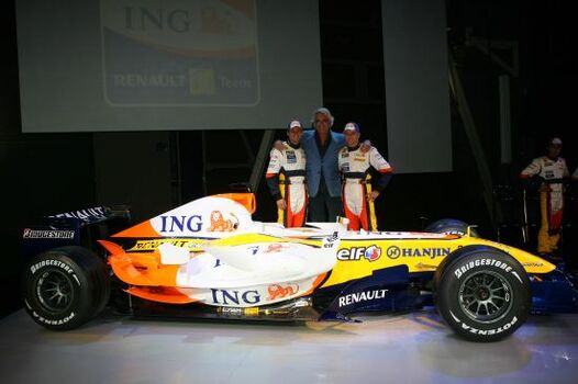Presentazione Renault F1 R.27 Amsterdam ned 
