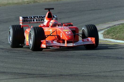 Test Ferrari F2002 Test Ferrari F2002