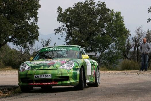 Test Francois delecour con una Porsche 997 rally Test Francois delecour con una Porsche 997 rally