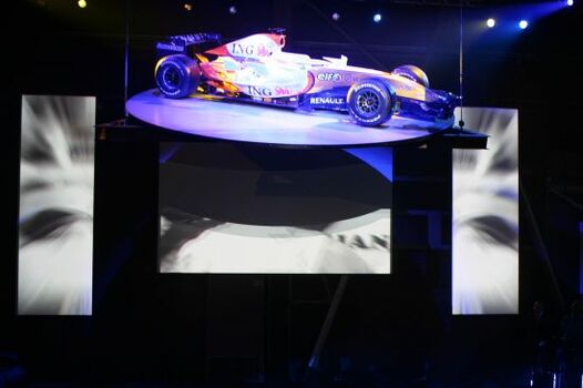 Presentazione Renault F1 R.27 Amsterdam ned 