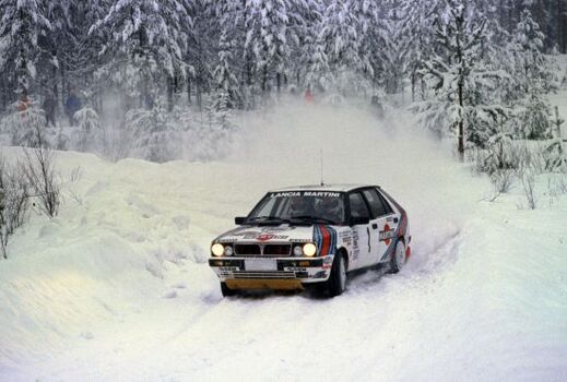 Swedish Rally Karlstad SWE 13 14 02 1987
