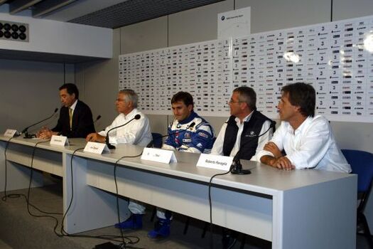 Test Zanardi bmw 320i a Monza Test Zanardi bmw 320i a Monza