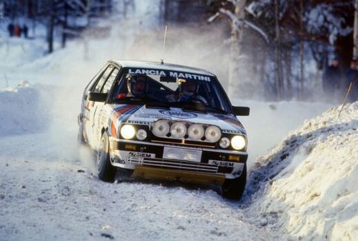 Swedish Rally Karlstad SWE 13 14 02 1987