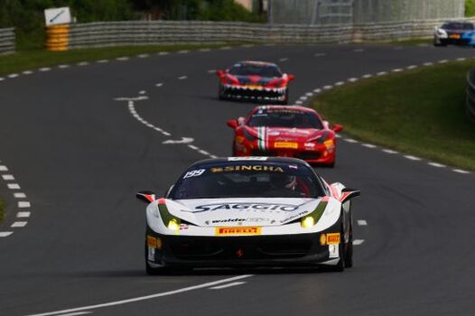 Ferrari Challenge Le Mans FRA 19 22 06 2013 Ferrari Challenge Le Mans FRA 19 22 06 2013