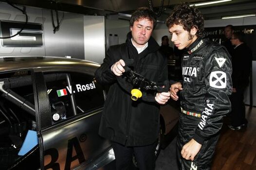 Test Valentino Rossi Mercedes Dtm Hockenheim 2006 Test Valentino Rossi Mercedes Dtm Hockenheim 2006