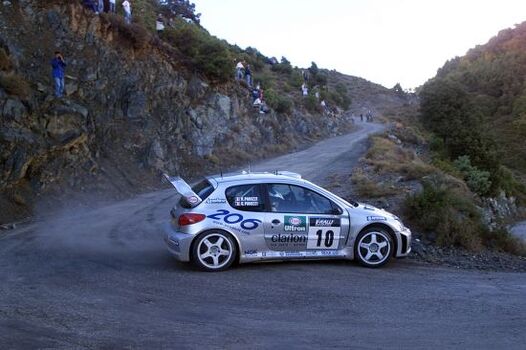 Rally Tour de Corse Ajaccio FRA 29 01 10 2000