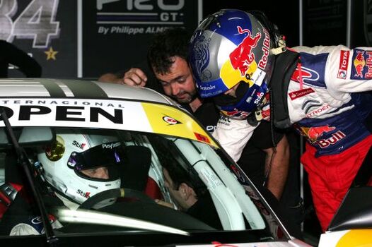 Sebastien Loeb and Dani Sordo International GT Open Barcelona 30 31 10 2010