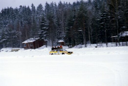 Swedish Rally Karlstad SWE 10 12 02 1984