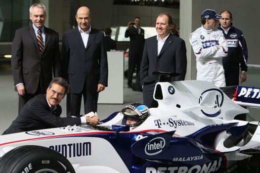 Launch BMW Sauber F1.08 Munich Germany 14 01 2008 Launch BMW Sauber F1.08 Munich Germany 14 01 2008