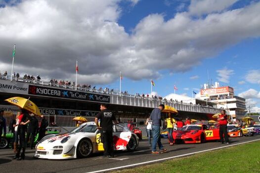 Sebastien Loeb and Dani Sordo International GT Open Barcelona 30 31 10 2010