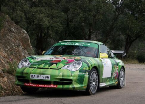Test Francois delecour con una Porsche 997 rally Test Francois delecour con una Porsche 997 rally