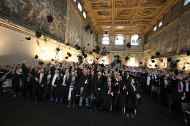 Firenze Palazzo Vecchio Cerimonia Dottori Universit&agrave; degli studi di Firenze 11 07 2013