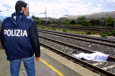 Suicidio sui binari