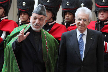 INCONTRO MONTI KARZAI