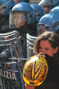 MANIFESTAZIONE OPERAI ALCOA