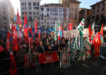 MANIFESTAZIONE CGIL CISL UIL