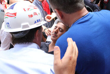 MAN OPERAI ALCOA AL MINISTERO SVILUPPO ECONOMICO