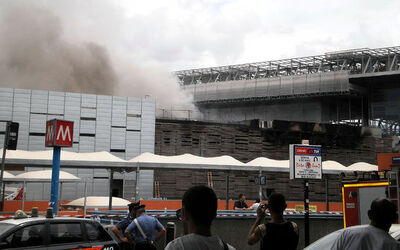 INCENDIO STAZIONE TIBURTINA INCENDIO STAZIONE TIBURTINA