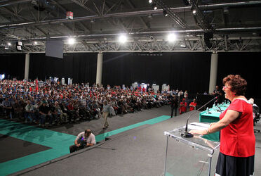 MANIFESTAZIONE PENSIONATI CGIL CISL UIL CONTRO TAGLI MONTI