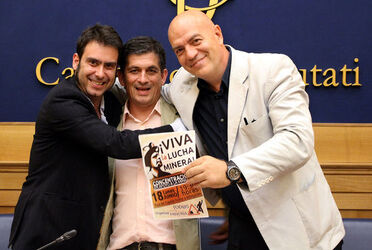 MINATORI SARDI CONSEGNANO FIRME AI MINATORI SPAGNOLI