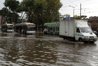 MALTEMPO A ROMA
