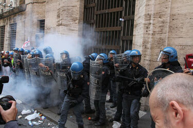 MANIFESTAZIONE OPERAI ALCOA