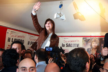 RENATA POLVERINI VINCE ELEZIONI POLITICHE RENATA POLVERINI VINCE ELEZIONI POLITICHE