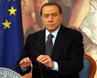 CONFERENZA STAMPA SILVIO BERLUSCONI