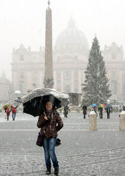 SAN PIETRO NEVE A ROMA