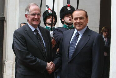 SILVIO BERLUSCONI JOSEPH DEISS