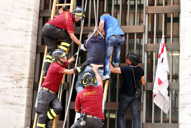 MAN OPERAI ALCOA AL MINISTERO SVILUPPO ECONOMICO