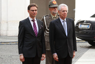 INCONTRO JYRKI KATAINEN MARIO MONTI