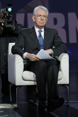 MEDIASET PROGRAMMA TV MATRIX CON IL PRESIDENTE DEL CONSIGLIO MARIO MONTI MEDIASET PROGRAMMA TV MATRIX CON IL PRESIDENTE DEL CONSIGLIO MARIO MONTI