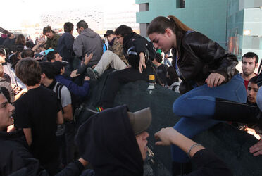 MANIFESTAZIONE STUDENTI CONTRO G20