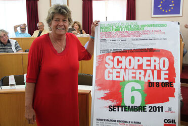 CONFERENZA STAMPA CGIL SCIOPERO GENERALE