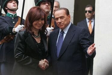 INCONTRO KIRCHNER BERLUSCONI INCONTRO KIRCHNER BERLUSCONI